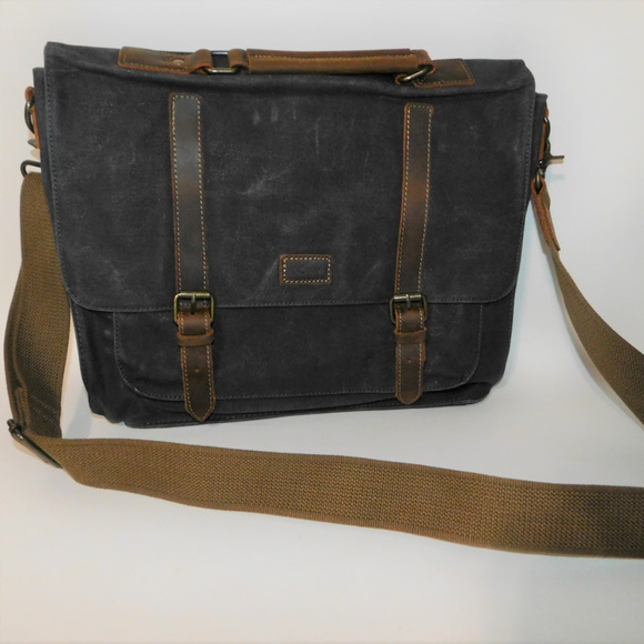 Kargo Other - Kargo Denim and Leather Briefcase